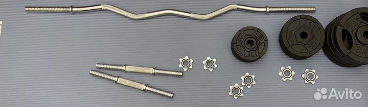 Набор штанга и гантели