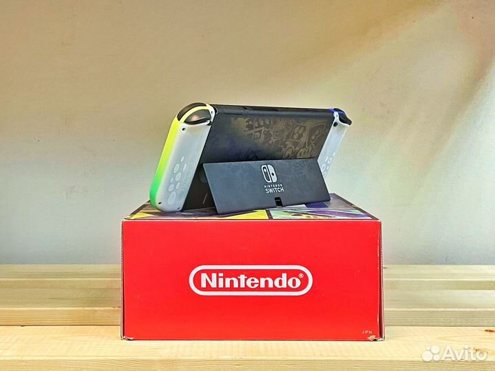 Nintendo Switch Oled Новый прошитый 256/512GB чип