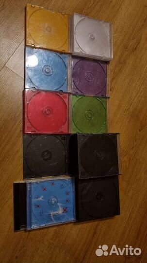 Коробки футляры для дисков CD DVD