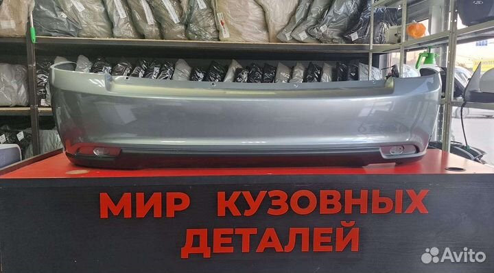 Бампер задний priora хэтчбек