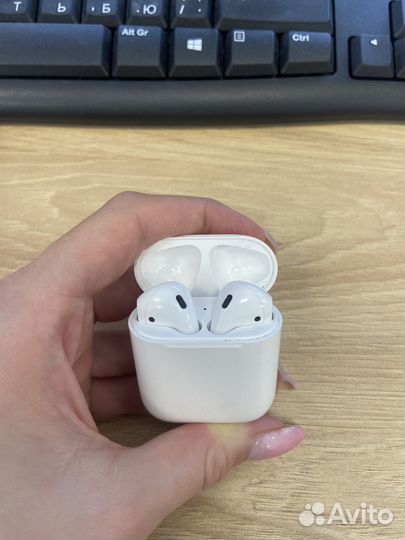 Беспроводные наушники apple airpods 2 white