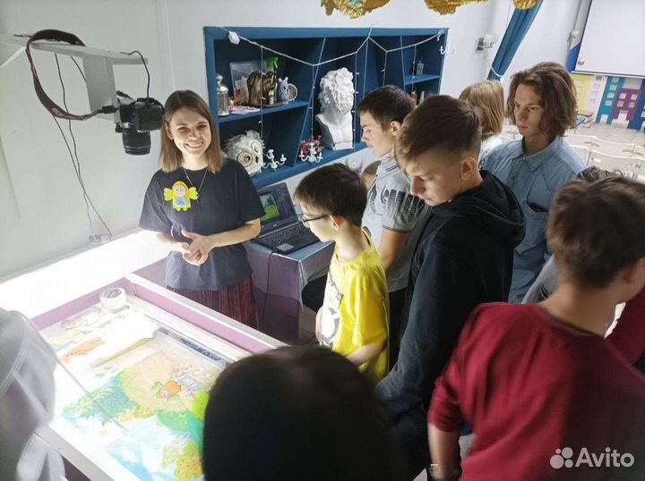 Экскурсии в студию мультипликации