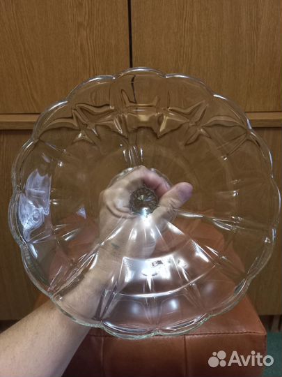 Ваза для фруктов на ножке СССР