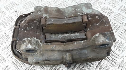 Суппорт тормозной задний левый volkswagen touareg