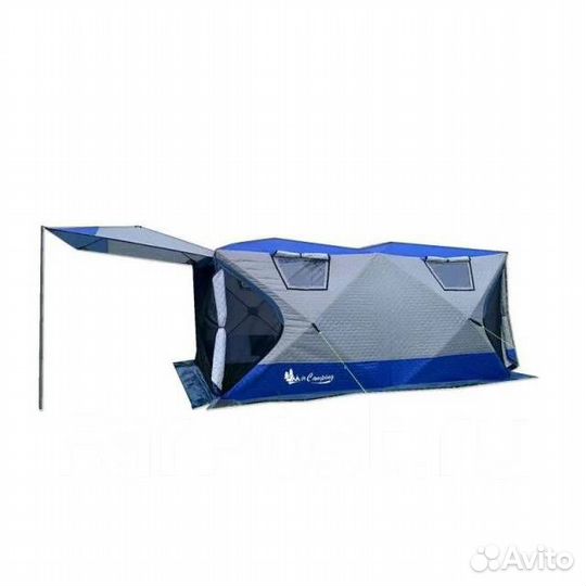 Зимняя палатка куб MIR 2023 утепленная 400*200*170