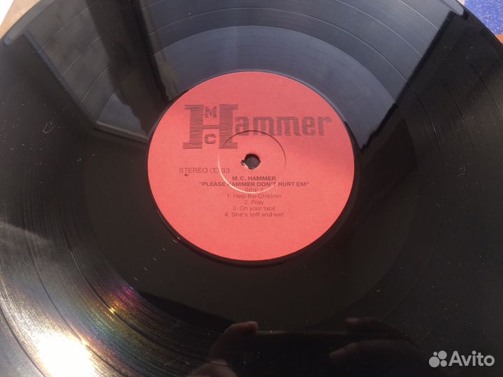 Vinyl MC Hammer LP BL альбом дебют