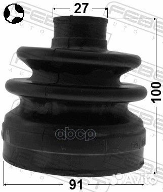 Пыльник шруса внутреннего (комплект) 1215sanfer