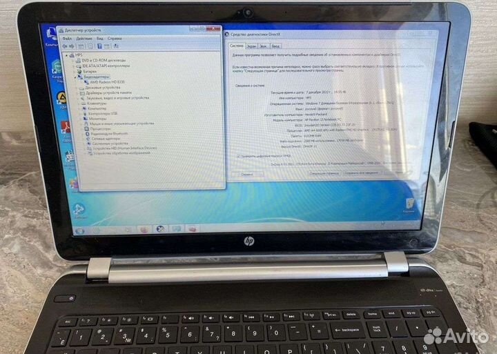 Ноутбук hp