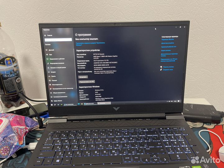 Ноутбук hp victus 16