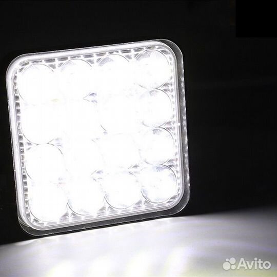 Фара фсо LED вспышка 48W мини