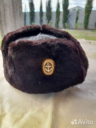 Шапка ушанка военная