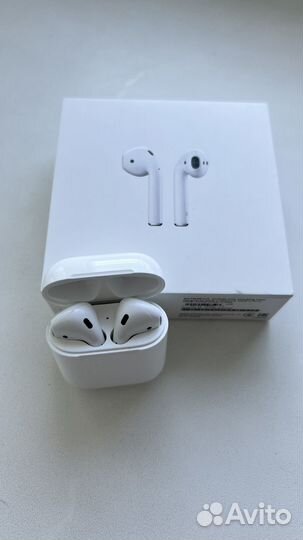 Беспроводные наушники apple airpods 2