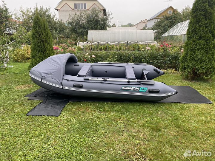 Новая лодка Gladiator E380 PRO нднд / Гладиатор