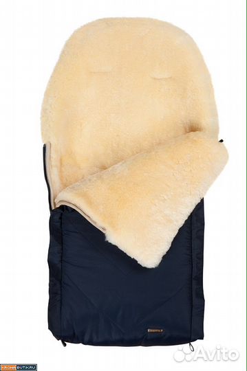 Меховой конверт из цельных шкур