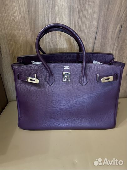 Сумка Hermes birkin 40 см. Натуральная кожа