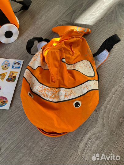 Детский чемодан trunki и рюкзак для плавания