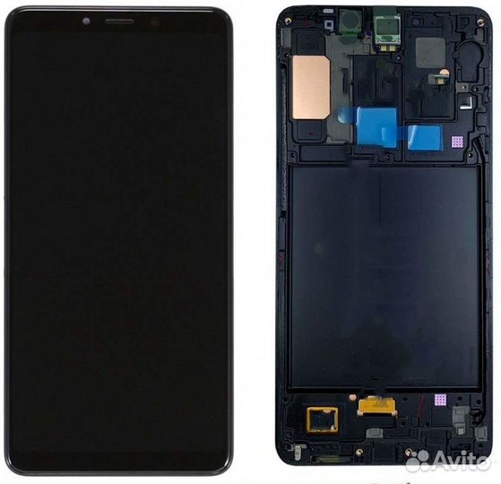 Дисплей Samsung SM-A920F черный+рамка Orig