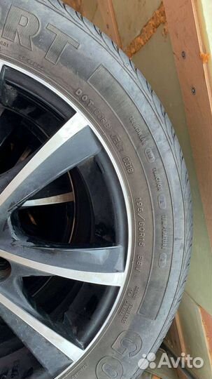 Колеса в сборе r15 летние