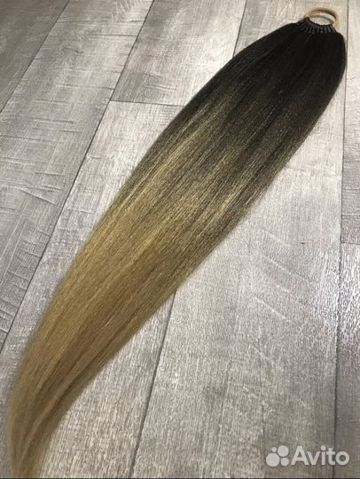 Съемные афрохвосты на резинке из канекалона