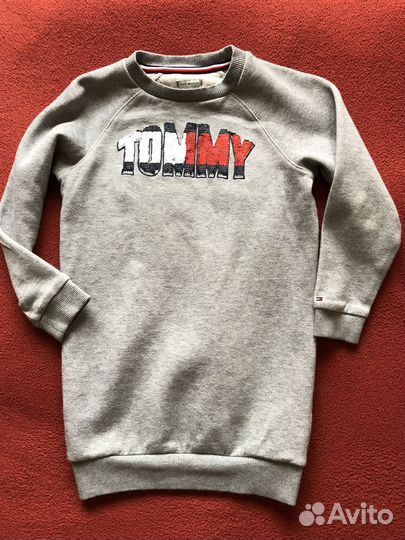 Tommy Hilfiger свитшот/платье 122/6-7