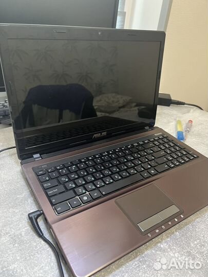 Ноутбук с апгрейдом Asus a53s