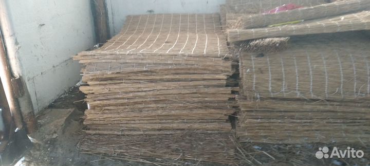 Камыш. Маты плиты