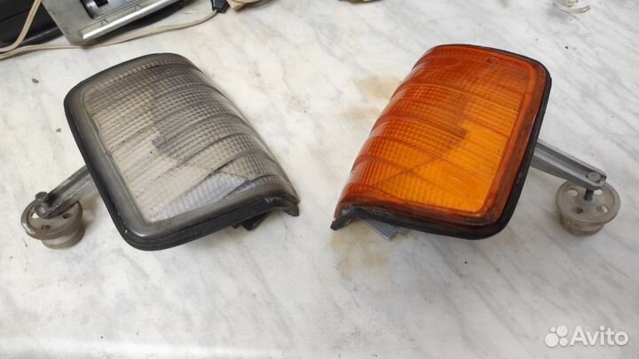 Фары поворотники реснички mercedes w124