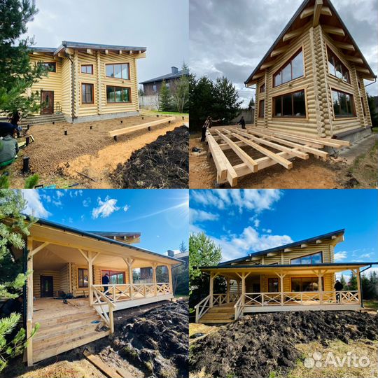 Строительная бригада,реконструкция домов, кровля э