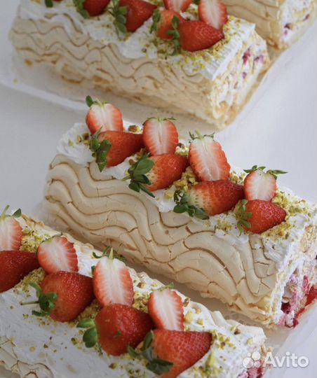 Меренговый рулет