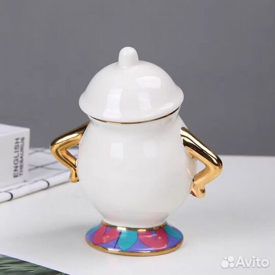 Сахарница Disney мультфильма Красавица и Чудовище