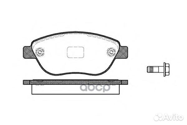 Колодки тормозные 085910 Remsa