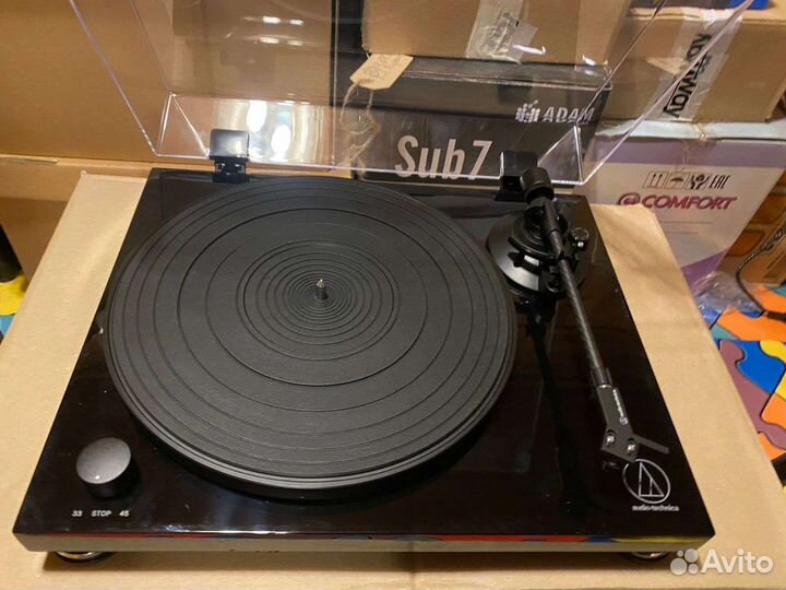 Виниловый проигрыватель audio technica