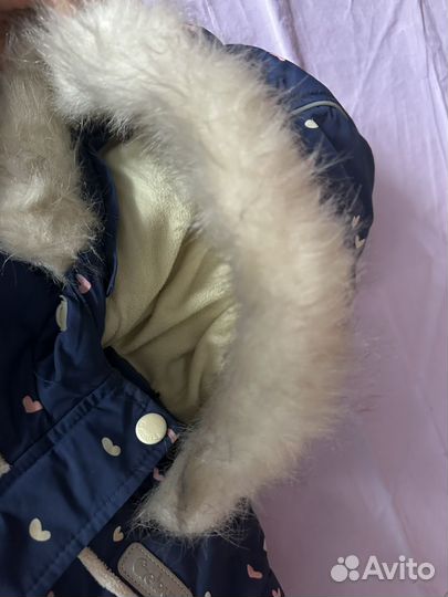 Зимний комбинезон для девочки