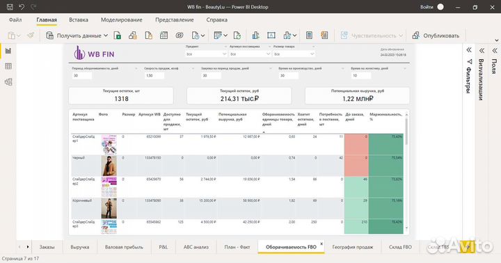 Оцифровка Wildberries