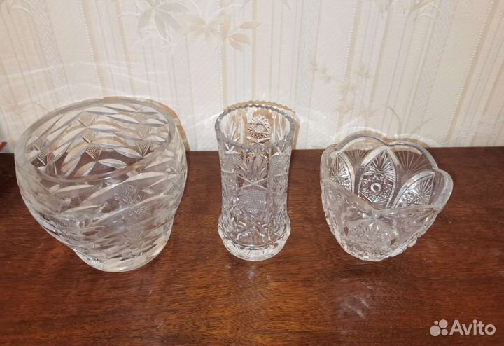 Хрусталь советский и чешский