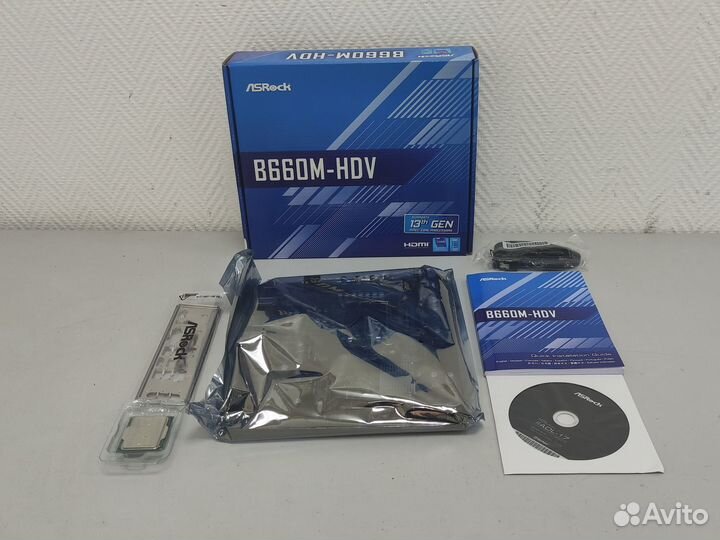 Комплект MB AsRock B660M-HDV s1700 (новая)