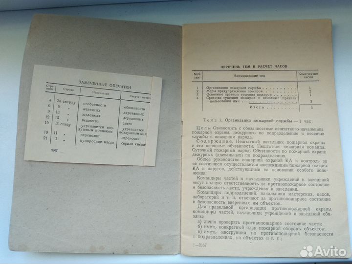 1945 год Лен.во руководство противопожарное