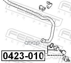 Тяга стабилизатора задняя (subaru impreza G11 2