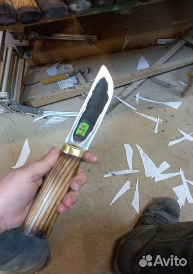 Нож охотничий ручной работы