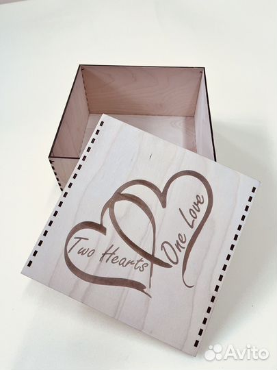 Коробка подарочная из фанеры