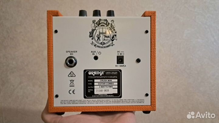 Комбоусилитель Orange Crush Mini