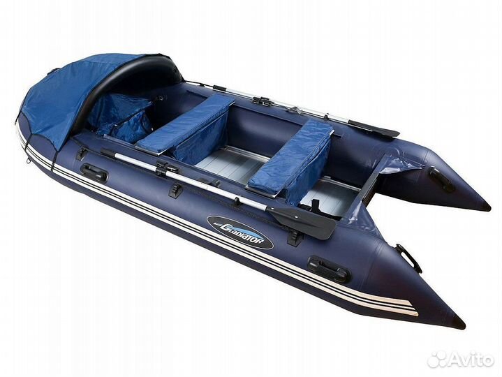 Надувная лодка gladiator C330AL синяя