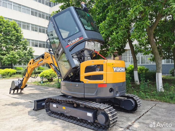 Мини-экскаватор Yuchai YC 35SR, 2023