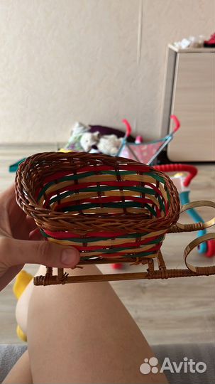 Корзина плетеная
