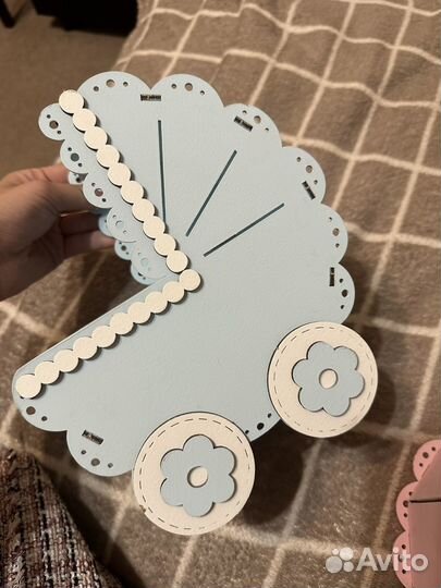 Набор колясок для сбора денег молодоженам