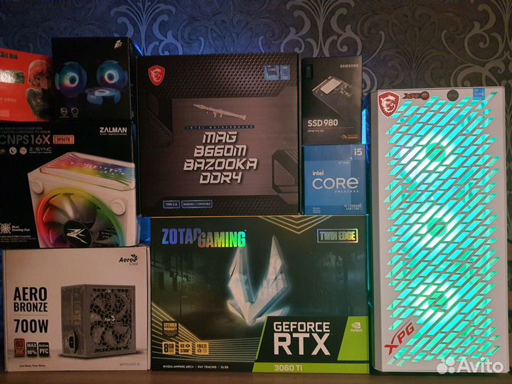 Мощный XPG Gaming PC Core i5-12600KF+ RTX3060 Ti