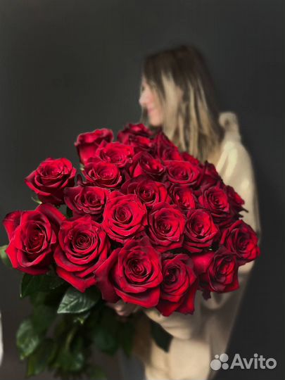 Букет из 25 голландских роз