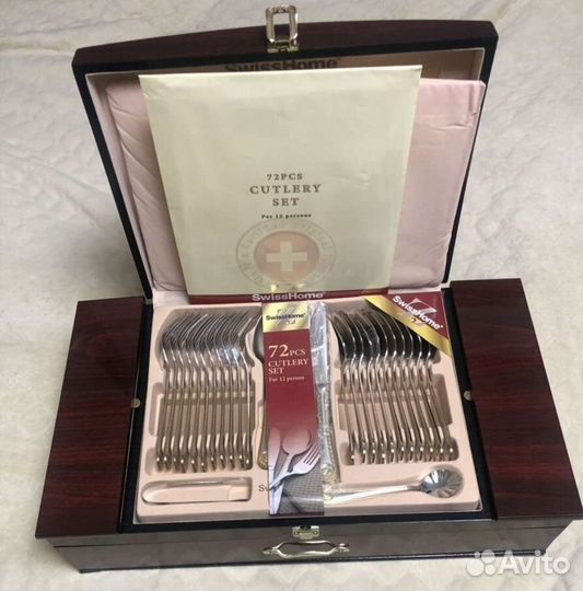 Набор столовых приборов Swiss home, 72