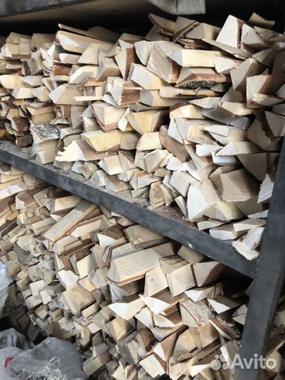 Дрова в мешках
