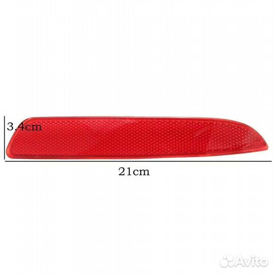 Светоотражатель в задний бампер BMW X5 e70